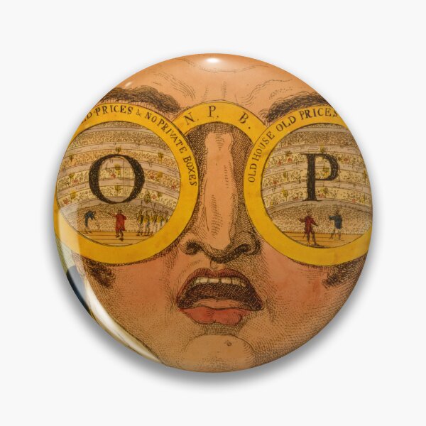 Item preview, The OP Spectacles Vintage Poster designed and sold by stevepaint.