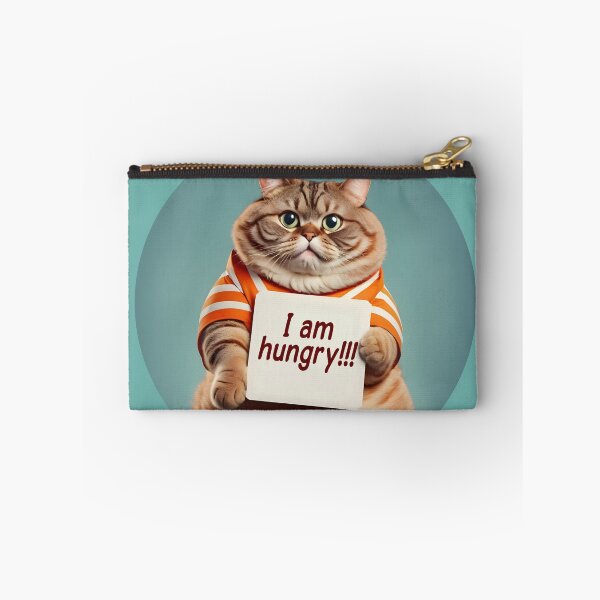 Item preview, Fat hungry cat.  designed and sold by JoraArt.