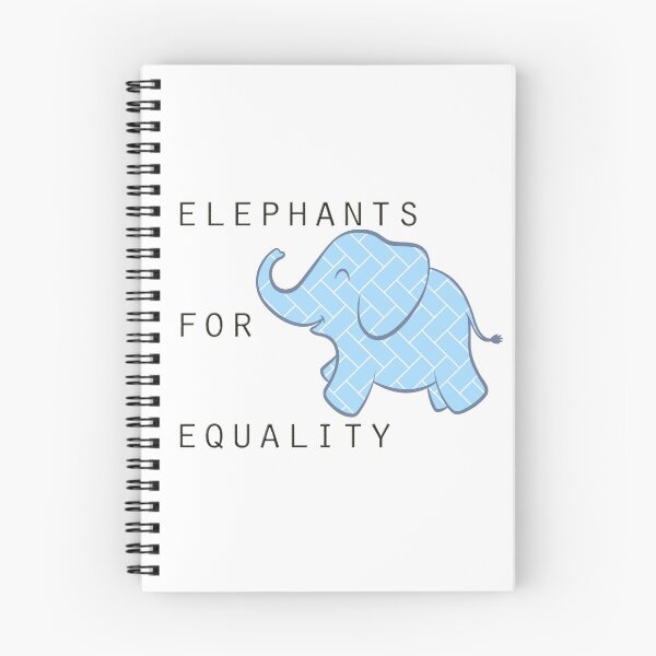 Item preview, Elephants for Equality Blue designed and sold by megandjack.