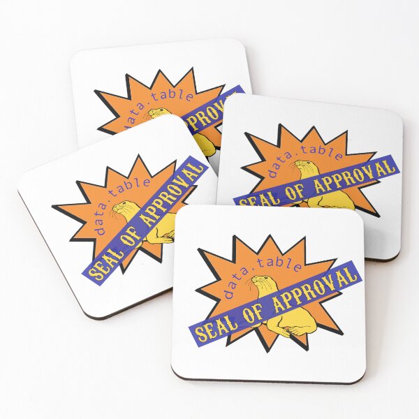 Item preview, data.table 'Seal of Approval" designed and sold by kbodwin.