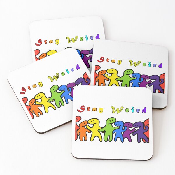 Item preview, wEiRd GuYs StAy WeIrD iN rAiNbOw CoLoUr designed and sold by Spammabelle.
