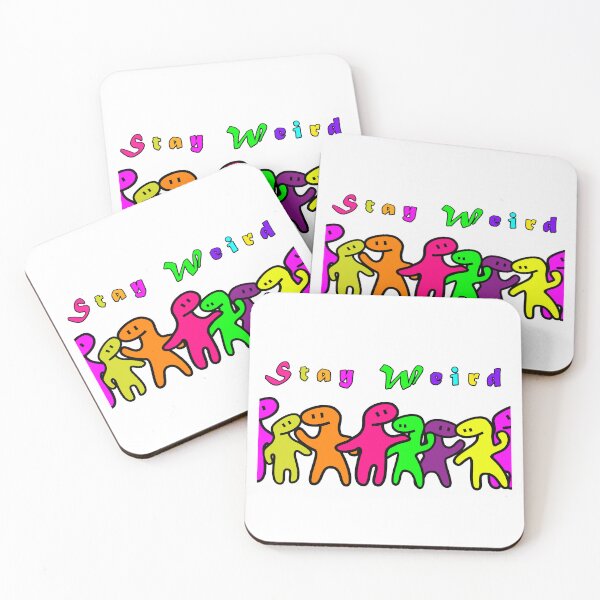 Item preview, wEiRd GuYs StAy WeIrD iN nEoN cOlOuR designed and sold by Spammabelle.