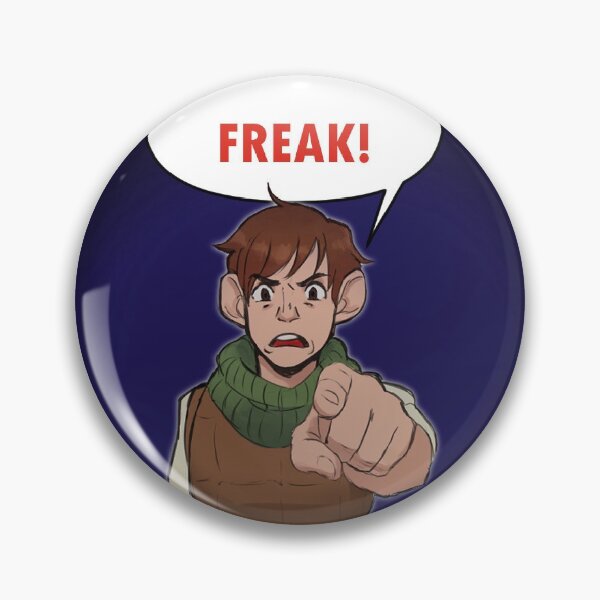 Item preview, DUNGEON MESHI - Chilchuck saying “FREAK!” designed and sold by HuyoArt.
