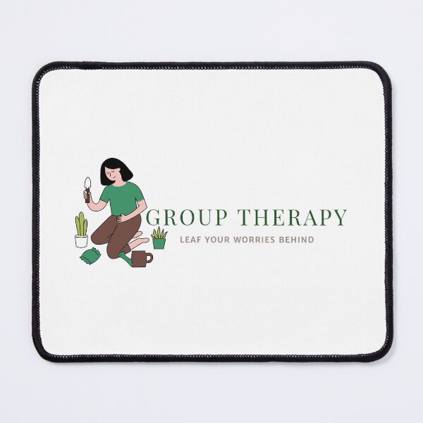 Item preview, GROUP THERAPY LEAF YOUR WORRIED BEHIND designed and sold by InkBarn.