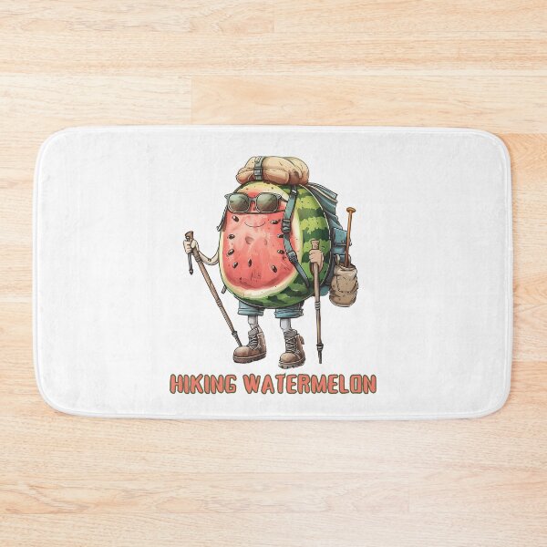 Item preview, Hiking Watermelon: Venture Outside With A Quirky Adventure Buddy designed and sold by elynne9.