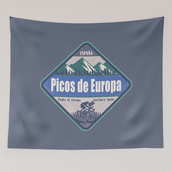 Item preview, Picos de Europa Spain Cycling Mountain Design designed and sold by CynthiaGraphics.