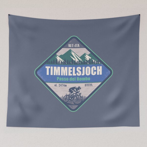 Item preview, Timmelsjoch Austria - Italy Cycling Mountain Design designed and sold by CynthiaGraphics.