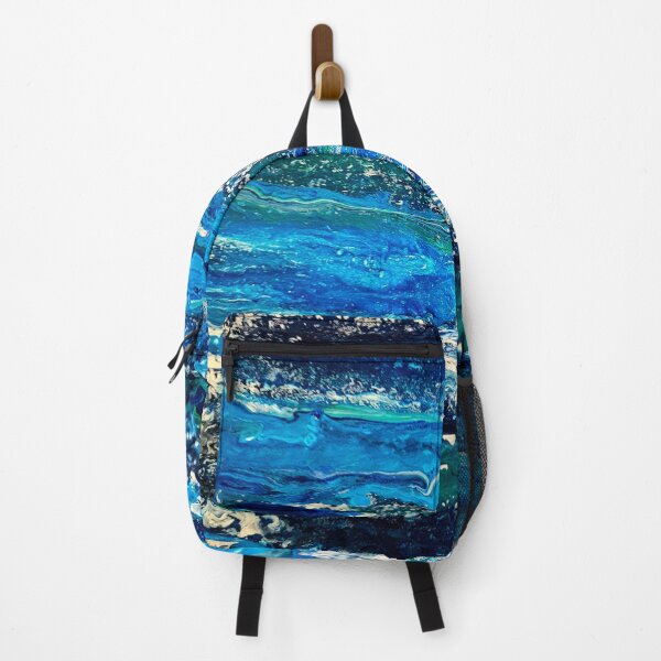 Item preview, Acrylic pour - Ocean Waves designed and sold by Highlandkings.