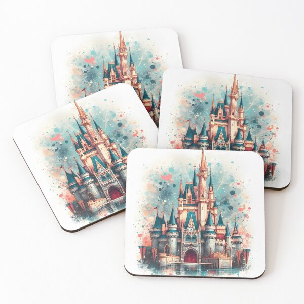 Item preview, Castle Paint Blot  designed and sold by EpcotDuck.