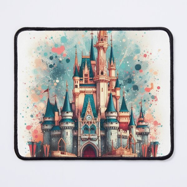 Item preview, Castle Paint Blot designed and sold by EpcotDuck.