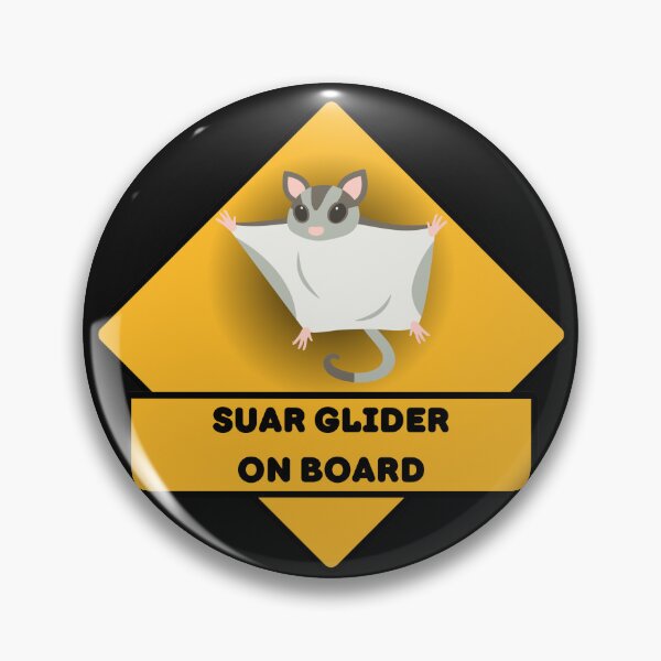Item preview, Sugar Glider On Board Sign designed and sold by CrystalWillette.