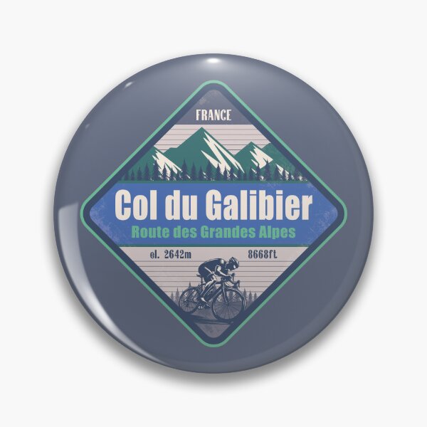Item preview, Col du Galibier France Cycling Mountain Design designed and sold by CynthiaGraphics.