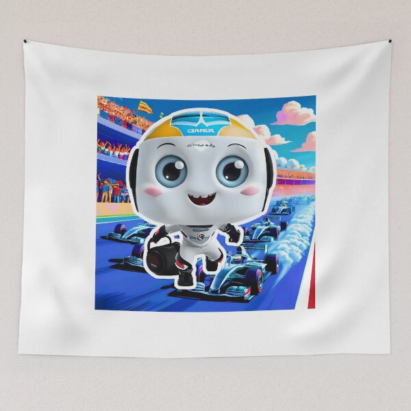 Item preview, Zahn the happy tooth Formula One driver designed and sold by roman747.