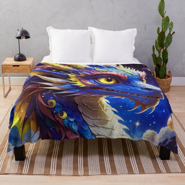 Item preview, Cute Magical Anime Kawaii Galaxy Dragon designed and sold by TheArtOfPat.