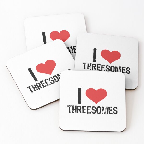 Item preview, I Love Threesomes designed and sold by The "I Love Everything" Shop.