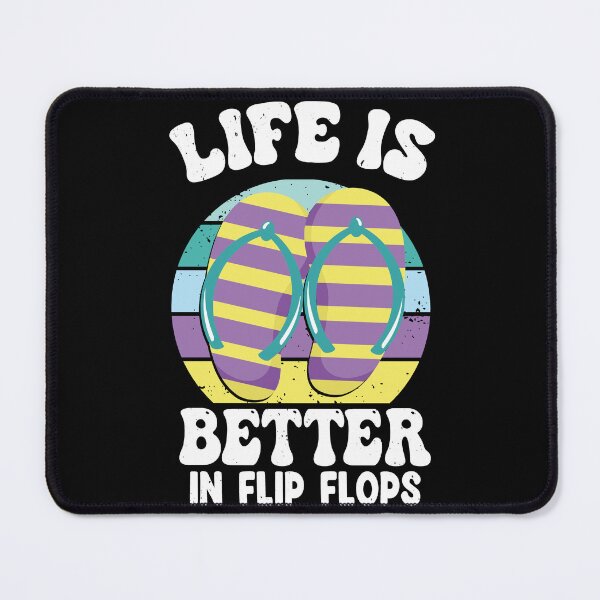 Item preview, Funny Life is better in Flip Flops - Beach Gift designed and sold by najma12.