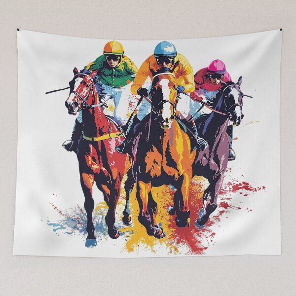 Item preview, Race. Jockey. Horse race  designed and sold by Anastasiia Yurevych.