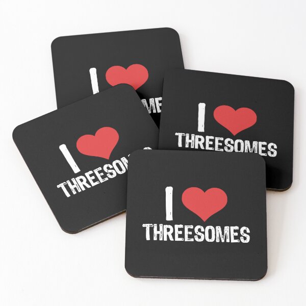 Item preview, I Love Threesomes designed and sold by The "I Love Everything" Shop.