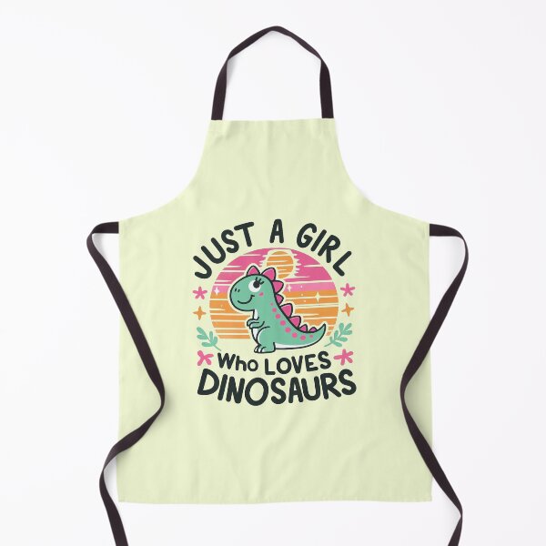 Item preview, Just a girl who loves dinosaurs designed and sold by Vkinsify.