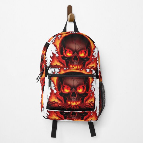 Item preview, burning skull designed and sold by adiel14.