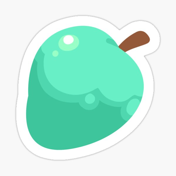 Artikel-Vorschau von Minze-Mango-Würfel-Slime-Rancher-Symbol, designt und verkauft von Gamify Store.