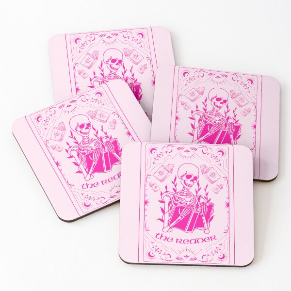 Item preview, The Reader Tarot Card in Hot Pink designed and sold by KWZCreates.