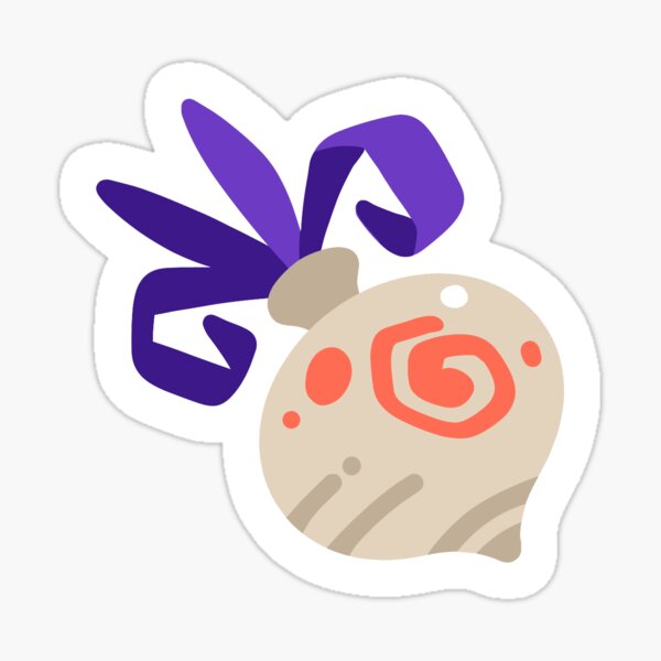 Artikel-Vorschau von Seltsamer Zwiebelwürfel – Slime Rancher-Symbol, designt und verkauft von Gamify Store.