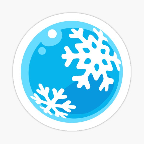 Artikel-Vorschau von Perfektes Schneeflocken-Slime-Rancher-Symbol, designt und verkauft von Gamify Store.