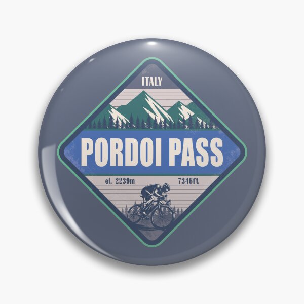 Artikelvorschau, Pordoi Pass Italien Radfahren Berg Design entworfen und verkauft von CynthiaGraphics.