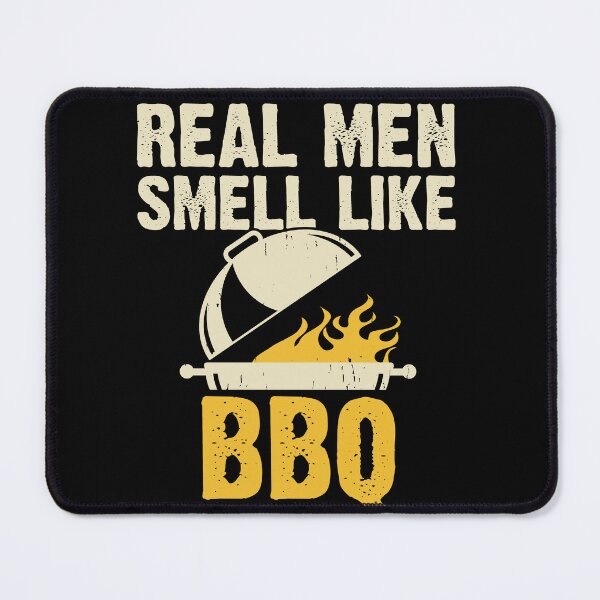 Item preview, Real Men Smell Like Barbecue - BBQ Smoker Gift Barbecue Grill designed and sold by najma12.