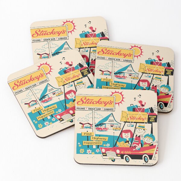 Item preview, Stuckey's pecan log roll road trips gas stations retro and vintage designed and sold by PIXEL POP DESIGNS - Beyond the Norm!.