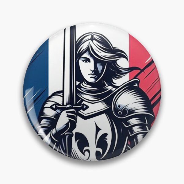 Item preview, Joan of Arc badge designed and sold by Killmooze.