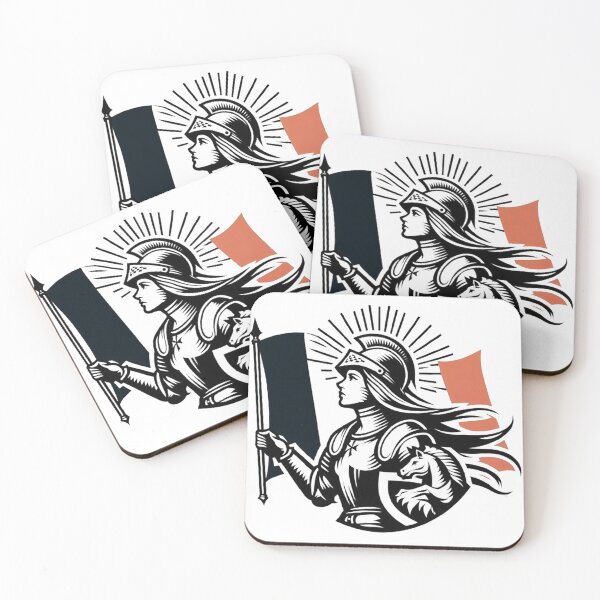 Item preview, Joan of Arc flag designed and sold by Killmooze.