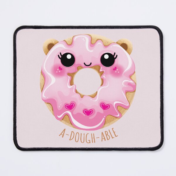 Item preview, A-Dough-Able (Adorable Doughnut) designed and sold by Angele Gougeon.