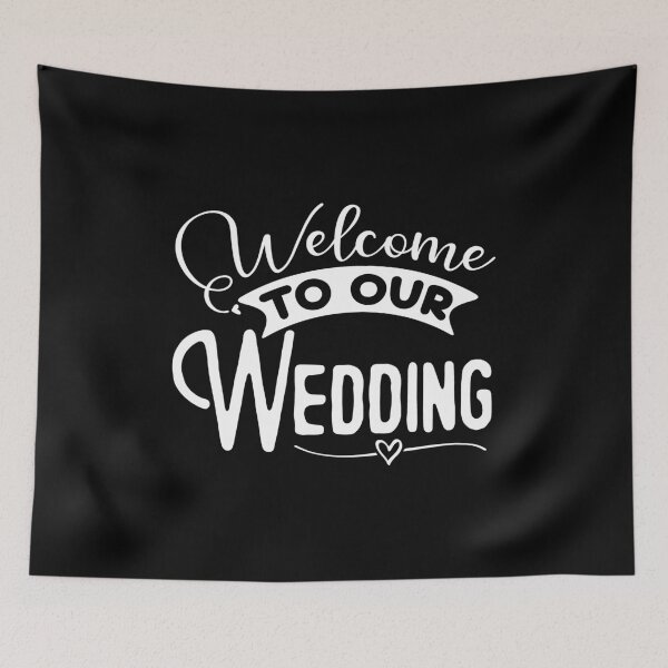 Item preview, Funny Welcome To Our Wedding Matching Gift designed and sold by najma12.