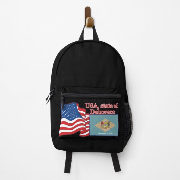 Item preview, flag American and  state of Delaware flag designed and sold by orthodox-icon.