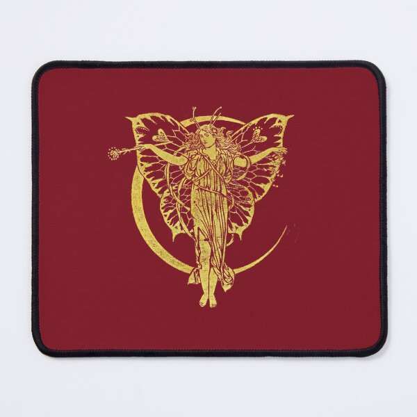 Item preview, Golden Fairy Queen - A fragment of a victorian book cover designed and sold by stevepaint.