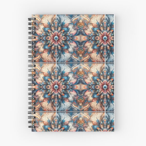 Item preview, Symmetrical Floral Mandala Artwork designed and sold by VivoVita.