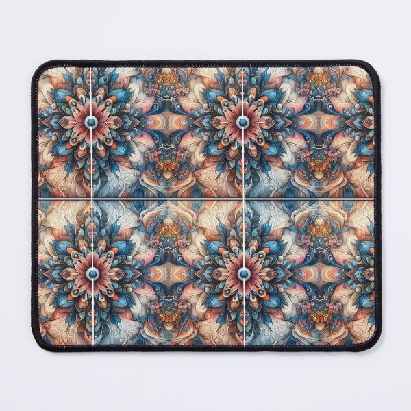 Item preview, Symmetrical Floral Mandala Artwork designed and sold by VivoVita.