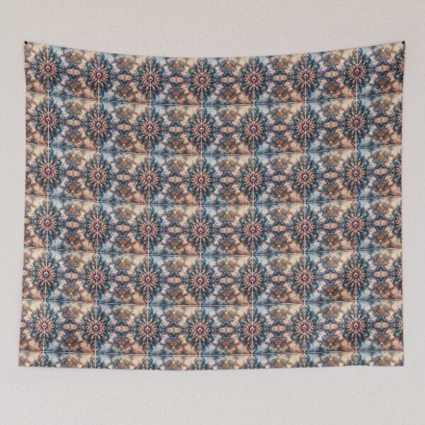Item preview, Symmetrical Floral Mandala Artwork designed and sold by VivoVita.