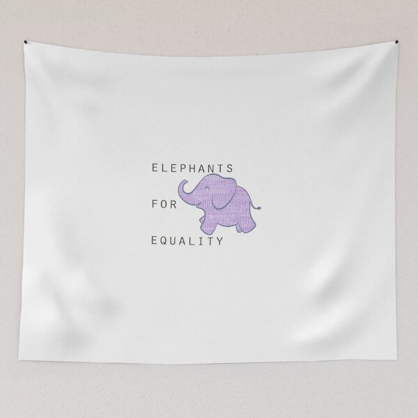 Item preview, Elephants for Equality Purple designed and sold by megandjack.