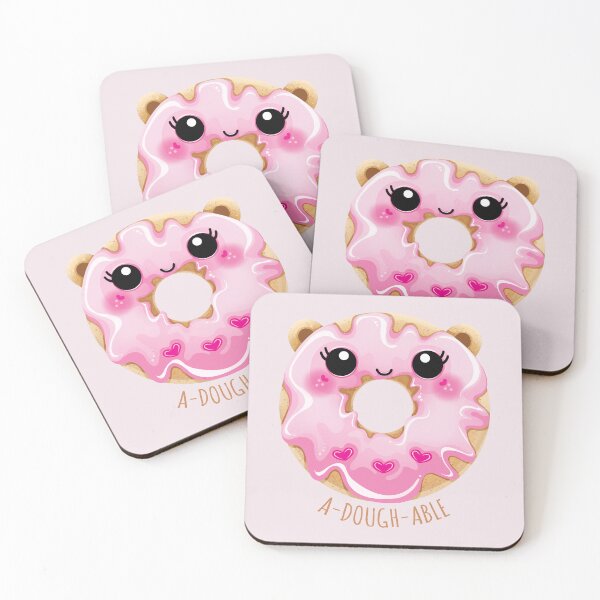 Item preview, A-Dough-Able (Adorable Doughnut) designed and sold by Angele Gougeon.