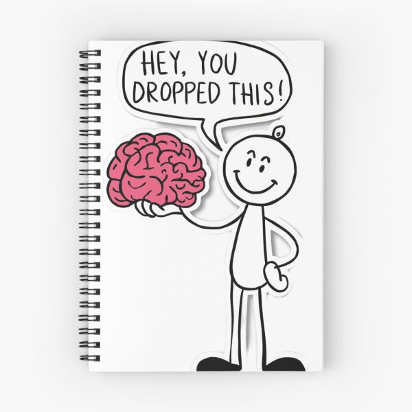Item preview, HEY, YOU DROPPED THIS - BRAIN designed and sold by 123ks.