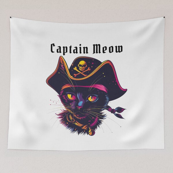 Item preview, Captain Meow designed and sold by visyoniulian.