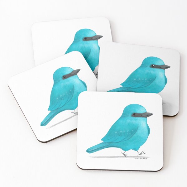 Item preview, Verditer Flycatcher bird designed and sold by julianamotzko.