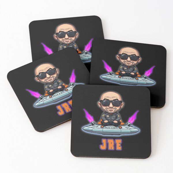 Item preview,  Joe Rogan UFO Cartoon, JRE, Fan Art Logo designed and sold by Burn-Ego.