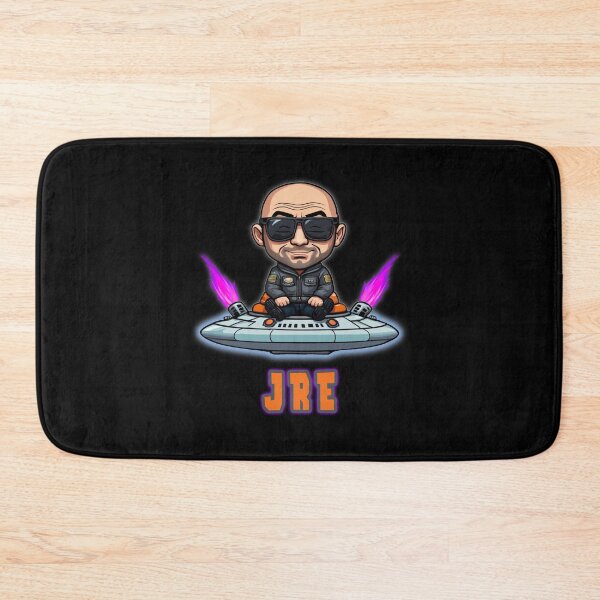 Artikelvorschau, Joe Rogan UFO-Cartoon, JRE, Fan-Art-Logo entworfen und verkauft von Burn-Ego.