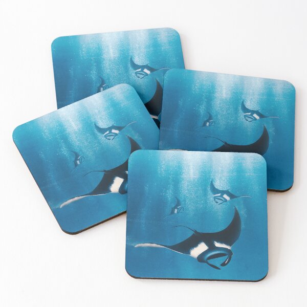 Item preview, Graceful Manta Rays designed and sold by artbyisrough.