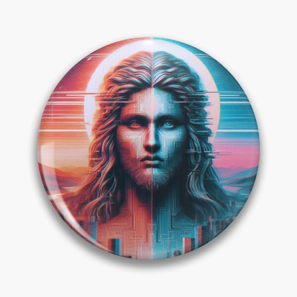 Item preview, Cyber Sunrise Cityscape designed and sold by VivoVita.