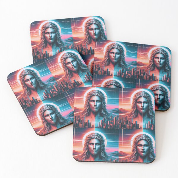 Item preview, Cyber Sunrise Cityscape designed and sold by VivoVita.